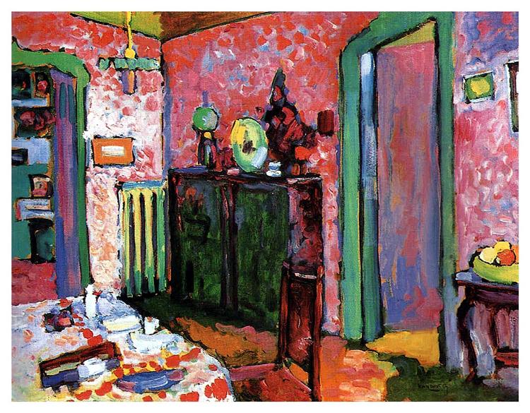 Wassily Kandinsky - interior-my-dining-room-1909.jpg!Large