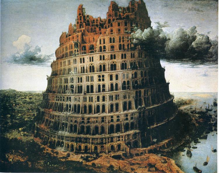 the-little-tower-of-babel-1563 - Pieter Brueghel el Viejo
